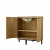 James Martin Vanities Bellamy 36in Single Vanity, Rustic Oak w/ Carrara Marble Top D300-V36-RSO-CAR